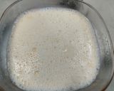 A picture of step 1 of Milky pudding/ tri colour.