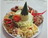 Cara Membuat Nasi tumpeng mini 4