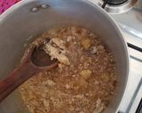 A picture of step 2 of Apple toffee.