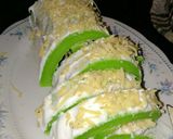Foto langkah ke 6 dari resep Steamed Roll Cake Pandan.