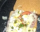 A picture of step 5 of Pudla Sandwich.