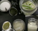 A picture of step 1 of Green chutney buttermilk.