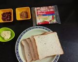 A picture of step 1 of Cheese Sandwich.