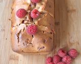 Une image de l'étape 3 de Gâteau au yaourt et framboises.
