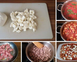 Foto del paso 2 de la receta: Ñoquis con mozzarella y salchicha al horno