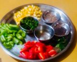 A picture of step 2 of Colorful tossed idlis.