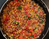 A picture of step 5 of Forsyth Goulash.