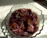Babsaláta, török babból recept fázis 4 fotója
