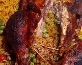 صورة لخطوة 16 من وصفة دجاج مشوي محشي بالارز 🍗🍗