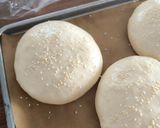 عکس مرحله 11 از دستور نان برگر ۳ (Burger buns)