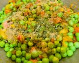 A picture of step 2 of Aloo Matar Paneer Subji.
