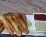 A picture of step 5 of Potato sandwich 🥪 😋.