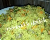 A picture of step 3 of Veggies cous-cous.