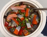 Hình bước làm 5 của món Cách làm hải sản ngâm/chan sốt kiểu ít cay
