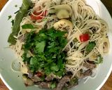Foto del paso 3 de la receta: Carne mongoleana al merkén con champiñones