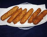 A picture of step 3 of Crab Choripán.