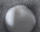 A picture of step 1 of Rice firni.
