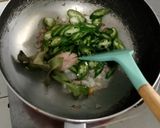 Foto langkah ke 2 dari resep Sayur Tempe Tahu Cabe Hijau (Jangan Tempe Lombok Ijo).