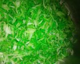A picture of step 5 of Pulao and rasa.
