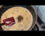 A picture of step 7 of Chicken Steaks with Mushroom Sauce.