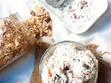 Granola ice cream