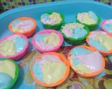 Foto langkah ke 6 dari resep Bolu Kukus Putih Telur.