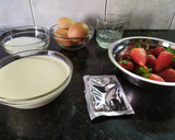 Foto del paso 1 de la receta: Mousse de frutillas 🍓🍓