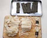 [氣炸烤箱]酥脆金針菇的食譜步驟2照片