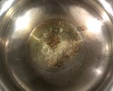 A picture of step 4 of Mutter Paneer (paneer from rice).