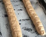 Teljes kiőrlésű bagett recept fázis 2 fotója