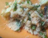 A picture of step 1 of Stuffed crispy pakoda.