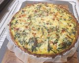 Foto del paso 9 de la receta: Quiche de espinacas y calabaza con base multicereales