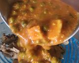 A picture of step 11 of Tiranga Sabzi-Green Chana Paneer Sabzi(Kathiawadi style).