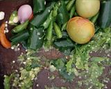Foto langkah ke 2 dari resep Sambal ijo jawa.