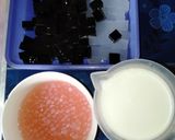 Foto langkah ke 1 dari resep Es cincau nutrijell mutiara.