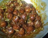 A picture of step 7 of Manchurian.