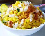 A picture of step 8 of Indori Poha.