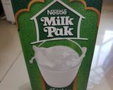 A picture of step 2 of Peach milkshake.