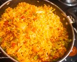 A picture of step 10 of शेजवान फ्राइड राइस (shejwan fried rice recipe).