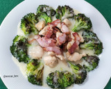 Foto del paso 9 de la receta: Brócoli con pollo, bacon y salsa de verduras con mascarpone