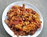 Foto langkah ke 6 dari resep Ayam Geprek Sambel Terasi.