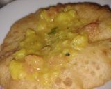 A picture of step 5 of Kachori Chaat.
