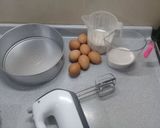 Foto del paso 1 de la receta: Torta de vainilla básica o Bizcochuelo con 3 ingredientes