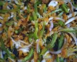 A picture of step 2 of Open Masala Sandwich.