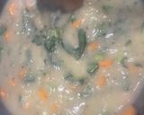 A picture of step 3 of Creamy broccoli and cheddar soup.