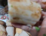 A picture of step 6 of Fried lotus roots.