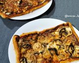 Foto del paso 9 de la receta: Coca de hojaldre con verduras y queso en airfryer