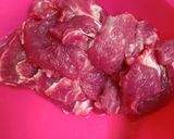 Foto langkah ke 1 dari resep Tumis Daging Sapi.
