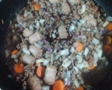 Foto del paso 6 de la receta: Fideos caseros cortados a cuchillo y con mi salsa bolognesa