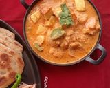 A picture of step 8 of Paneer Tikka Masala.